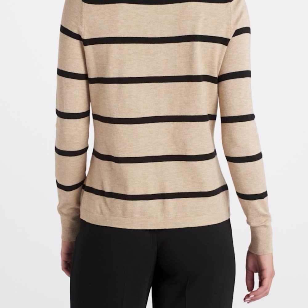 Bobeau Alias Lightweight Collared Sweater - image 5